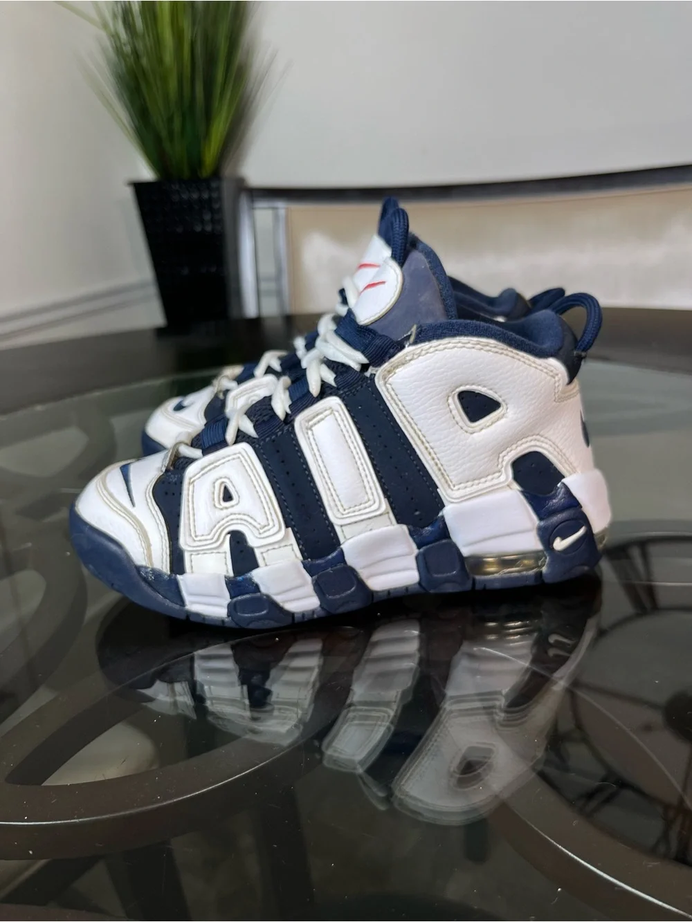 Nike Air More Uptempo Olympic Sneakers Sz 3Y